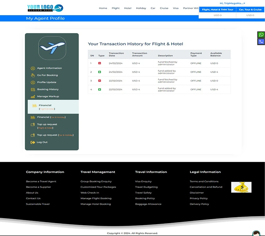 Upgrade Your Travel Business with Our Agent Dashboard
Boost Your Team of Successful Travel Agents