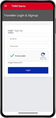 Traveller Sign Up